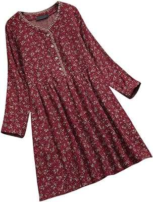 Robe longue décontractée à imprimé floral pour femmes ❀ femmes élégantes en coton. DIAYTAR COTE D'IVOIRE, votre carrefour en ligne pour des affaires incroyables ! Préparez-vous à être émerveillé par notre vaste gamme de produits discount, allant de l'équipement domestique à l'électroménager, en passant par l'informatique, la mode tendance et les gadgets à prix réduits.