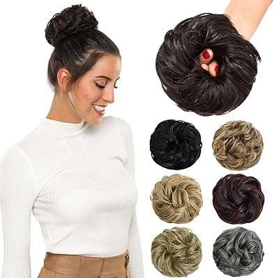 Extensions de cheveux synthétiques en désordre rosebud chignon facile pour femme. Bienvenue chez DIAYTAR COTE D'IVOIRE, votre destination en ligne pour des prix imbattables ! Découvrez notre vaste choix d'articles discount, des essentiels pour la maison aux appareils électroménagers, en passant par l'informatique, la mode et les gadgets tendance, le tout à des tarifs défiant toute concurrence.