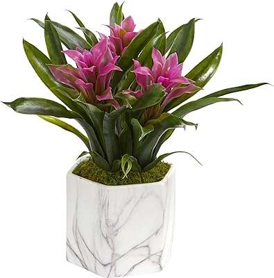 Vase pour plantes en soie finition imitation marbre bromélia presque naturel. Simplifiez votre recherche de produits discount avec DIAYTAR COTE D'IVOIRE, votre boutique en ligne ultime. Parcourez notre catalogue complet qui regroupe des articles pour chaque besoin, de la maison à l'électroménager, en passant par l'informatique, la mode et les gadgets. Profitez de nos tarifs compétitifs et achetez intelligemment avec DIAYTAR COTE D'IVOIRE .