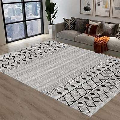 Tapis doux au design rectangulaire moderne pour salon sharpdo taille l antidérapant avec matériau. DIAYTAR COTE D'IVOIRE, la référence en matière de bonnes affaires en ligne ! Profitez de prix imbattables sur une large sélection de produits discount, allant des articles pour la maison à l'électroménager, en passant par l'informatique et les dernières tendances mode. Ne laissez pas passer nos offres exceptionnelles et économisez dès maintenant !