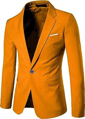 Veste de costume de couleur unie coupe ajustée à un bouton pour hommes. Explorez les offres exceptionnelles de DIAYTAR COTE D'IVOIRE, la boutique en ligne ultime pour les amateurs de bons plans. Trouvez tout ce dont vous avez besoin, de la maison à l'électroménager, de l'informatique à la mode en passant par les gadgets les plus tendance, le tout à des prix défiant toute concurrence.