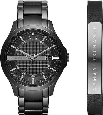 Montre à quartz pour homme armani exchange affichage analogique et bracelet en acier. DIAYTAR COTE D'IVOIRE  vous propose une expérience de shopping inoubliable : explorez notre boutique en ligne pour trouver des réductions incroyables sur des produits pour la maison, l'électroménager, l'informatique et la mode. Ne sacrifiez pas la qualité pour des économies, grâce à DIAYTAR COTE D'IVOIRE !