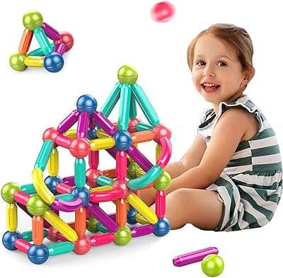 Gigero ensemble de boules et de tiges magnétiques blocs de construction éducatifs jouet puzzle 3d pour enfants. DIAYTAR COTE D'IVOIRE, votre destination incontournable pour des produits discount de qualité. Que vous recherchiez des articles pour la maison, l'électroménager, l'informatique, la mode ou les gadgets, notre boutique en ligne saura répondre à tous vos besoins sans vous ruiner !