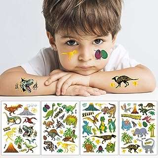Tatouages ​​temporaires de dinosaures pour enfants plus de 50 motifs | fournitures. À la recherche de produits discount de qualité ? Ne cherchez plus ! DIAYTAR COTE D'IVOIRE  vous propose une sélection variée d'articles pour la maison, l'électroménager, l'informatique et la mode à des prix imbattables. N'hésitez plus et faites des économies en optant pour nos offres attractives !