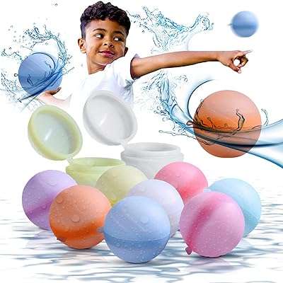 Ballons d'eau réutilisables paquet de 8 bombes à eau en silicone. Ne dépensez pas plus que nécessaire - choisissez DIAYTAR COTE D'IVOIRE  pour vos achats en ligne. Parcourez notre vaste sélection d'articles discount, allant des produits pour la maison à l'électroménager, en passant par l'informatique, la mode et les gadgets, et profitez de remises exceptionnelles. Avec des prix aussi attractifs, vous pourrez économiser tout en vous offrant des produits de qualité.
