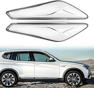 2 pièces de remplacement de garde boue latéral avant chromé 51117338570 51117338569 pour bmw. Affichez votre style tout en économisant grâce à DIAYTAR COTE D'IVOIRE . Notre boutique en ligne propose une vaste sélection de vêtements, de chaussures et d'accessoires de mode à prix discount. Soyez à la pointe de la tendance sans vous ruiner !
