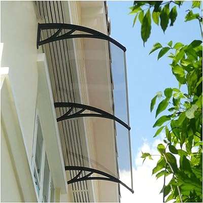 Auvent de porte fenêtre auvent de toiture extérieur pluie abri de neige couverture. DIAYTAR COTE D'IVOIRE  est la boutique en ligne idéale pour les chasseurs de bonnes affaires. Explorez notre vaste choix de produits à prix discount, parmi lesquels l'électroménager, l'informatique, la mode et les gadgets, et économisez tout en vous faisant plaisir !