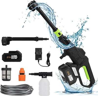 Nettoyeur haute pression sans fil aclo nettoyeur portable avec buse de générateur. DIAYTAR COTE D'IVOIRE, le paradis du shopping en ligne à prix discount ! Naviguez à travers notre large gamme de produits discount soigneusement sélectionnés pour votre maison, votre cuisine, votre dressing et bien plus encore. Faites de bonnes affaires et offrez-vous les dernières tendances à petits prix, tout en restant à l'affût des nouveautés.