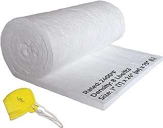 Couverture isolante en fibre de céramique 2400f 1" x 24" 75". DIAYTAR COTE D'IVOIRE, votre solution discount en ligne pour une large gamme de produits. Trouvez tout ce dont vous avez besoin, de la maison à l'électroménager, de l'informatique à la mode et aux gadgets, à des prix imbattables. Naviguez, achetez et économisez avec notre boutique en ligne conviviale et bénéficiez d'une livraison rapide et fiable.