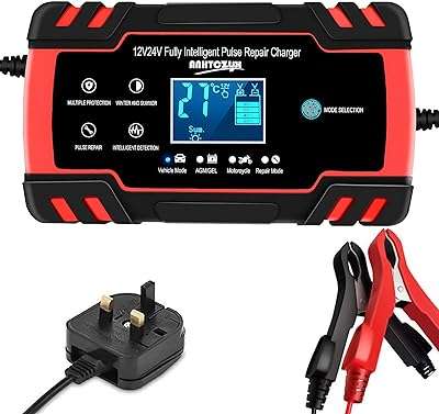 Chargeur de batterie de voiture yomem chargeur intelligent automatique 12v 24v avec écran. Trouvez tout ce dont vous avez besoin chez DIAYTAR COTE D'IVOIRE, votre boutique en ligne discount incontournable. Avec un vaste choix d'articles pour la maison, des électroménagers aux gadgets high-tech, en passant par la mode à petits prix, nous vous offrons des opportunités d'économies tout en garantissant une satisfaction maximale.