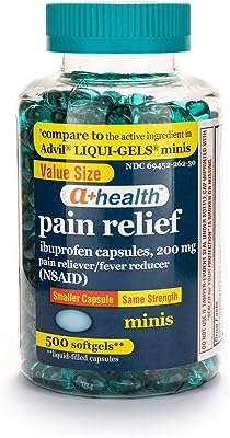 A+health ibuprofène 200 mg mini gélules pour soulager la douleur et la fièvre aux ains. DIAYTAR COTE D'IVOIRE  - Votre source incontournable de produits discount pour la maison, l'électroménager, l'informatique, la mode et les gadgets. Nous sommes fiers de vous offrir une sélection variée à des prix exceptionnels. Parcourez notre boutique en ligne dès maintenant et trouvez les meilleures affaires!