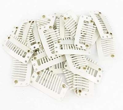 20pcs 32mm 9 dents pinces à perruque u forme snap peignes clips pour perruques. DIAYTAR COTE D'IVOIRE, votre destination shopping discount en ligne. Parcourez notre catalogue étendu et faites votre choix parmi notre vaste gamme de produits pour la maison, l'électroménager, l'informatique et la mode. Profitez de nos prix imbattables et réalisez des économies substantielles dès maintenant.