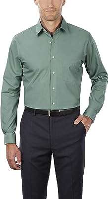 Chemise habillée en popeline coupe classique van heusen pour hommes couleur. DIAYTAR COTE D'IVOIRE, la boutique en ligne où vous trouverez tout ce dont vous avez besoin à petit prix ! Profitez de notre sélection discount de produits pour la maison, l'électroménager, l'informatique, la mode et les gadgets, sans pour autant compromettre la qualité. Faites de bonnes affaires tout en profitant d'une expérience de shopping pratique et sécurisée.