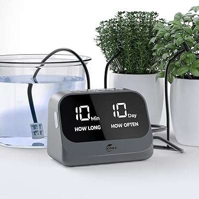 Système d'arrosage automatique pour plantes en pot arroseur plantes kit goutte à avec minuterie. À la recherche de bons plans et de prix irrésistibles ? DIAYTAR COTE D'IVOIRE  est votre destination ultime ! Explorez notre boutique en ligne généraliste où vous trouverez une large gamme de produits discount, couvrant tous vos besoins. Achetez l'électroménager dont vous avez besoin, renouvelez votre garde-robe ou succombez aux derniers gadgets sans vous ruiner.