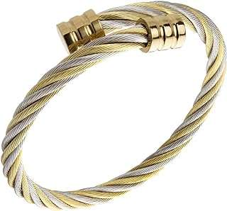 55 bijoux 2 tons réglables câble torsadé bracelet manchette pour femmes et hommes. Besoin de produits à petit prix ? Faites confiance à DIAYTAR COTE D'IVOIRE, la boutique en ligne idéale pour réaliser des économies sur tous vos achats. Parcourez notre catalogue de produits discount, de la maison à l'électroménager, en passant par l'informatique et la mode. Ne vous privez pas et profitez des meilleurs prix du marché en faisant vos emplettes chez nous !