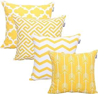 Accent home ensemble de 4 housses de coussin imprimées taie d'oreiller décorative carrée en coton. À la recherche de bonnes affaires ? DIAYTAR COTE D'IVOIRE  est là pour vous ! Explorez notre boutique en ligne regorgeant d'articles à prix cassés, couvrant tous les domaines, de la maison à l'électroménager, en passant par l'informatique, la mode et les gadgets. Achetez malin, économisez gros et découvrez une toute nouvelle façon de faire des emplettes en ligne.