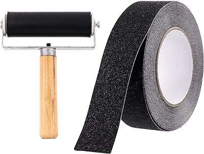 Ruban antidérapant tunstick avec rouleau de 1" x 33 pieds ruban imperméable pour escaliers. Ne payez pas le prix fort lorsque vous pouvez obtenir des produits discount de qualité chez DIAYTAR COTE D'IVOIRE  ! Notre boutique en ligne généraliste regorge d'offres incroyables pour la maison, l'électroménager, l'informatique et la mode. Faites des économies dès maintenant et découvrez notre sélection à prix réduits.