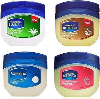Vaseline blue seal variety pack de 4 50 ml chacun. Découvrez DIAYTAR COTE D'IVOIRE, la référence en ligne pour des achats discount. Trouvez tout ce dont vous avez besoin, des articles de maison aux dernières innovations technologiques, sans vous ruiner. Avec notre sélection variée et nos prix compétitifs, vous êtes sûr de trouver les meilleures affaires.