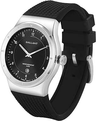Montre à quartz suisse pour homme en acier inoxydable avec calendrier. DIAYTAR COTE D'IVOIRE, votre destination en ligne pour des achats malins à petits prix ! Parcourez notre vaste catalogue qui regorge de produits discount, des essentiels de la maison aux appareils électroménagers, en passant par les dernières tendances de la mode et les gadgets high-tech.