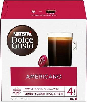 Capsules de café nescafé dolce gusto café americano 128 g (16. Explorez DIAYTAR COTE D'IVOIRE  et découvrez un monde de produits discount passionnants. Que vous recherchiez des appareils électroménagers efficaces, des vêtements stylés ou des gadgets innovants, notre boutique en ligne dispose de tout cela et bien plus encore.  Profitez d'une expérience shopping unique tout en faisant des économies énormes chez nous !