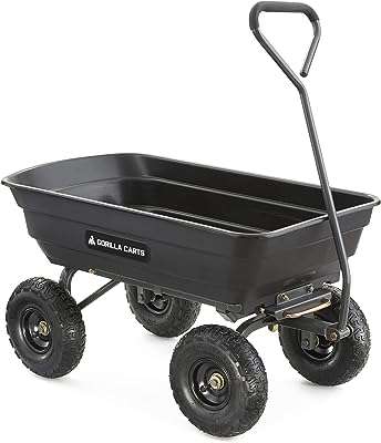 Chariot à benne basculante de jardin gorilla karts polycarbonate avec pneu en acier. DIAYTAR COTE D'IVOIRE, votre destination shopping en ligne inégalée. Avec une variété étendue de produits discount pour la maison, l'électroménager, l'informatique, la mode et les gadgets, vous pouvez vous attendre à des offres exceptionnelles et à des économies considérables, tout en bénéficiant d'une expérience de shopping pratique et personnalisée.