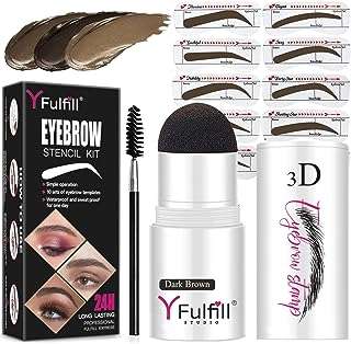 Kit de pochoirs à sourcils yfulfill pour remplir et façonner anti taches. Découvrez DIAYTAR COTE D'IVOIRE, la boutique en ligne généraliste qui propose une large sélection de produits à prix réduits : de l'électroménager à la mode en passant par l'informatique, trouvez tout ce dont vous avez besoin sans vous ruiner !