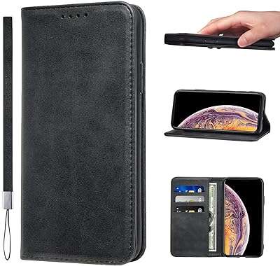 Étui portefeuille en cuir pu langlem pour iphone x xs porte cartes étui. Parfaitement adapté aux chasseurs de bonnes affaires, DIAYTAR COTE D'IVOIRE  vous offre une expérience de shopping en ligne unique. Notre sélection abondante de produits discount, incluant des articles essentiels pour la maison, l'électroménager, l'informatique, la mode et les gadgets, garantit que vous trouverez ce que vous cherchez sans vous ruiner.