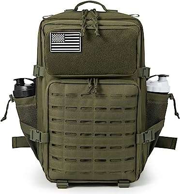 Sacs à dos tactiques militaires qt&qy pour hommes sac molle 35l-45l grand de 3