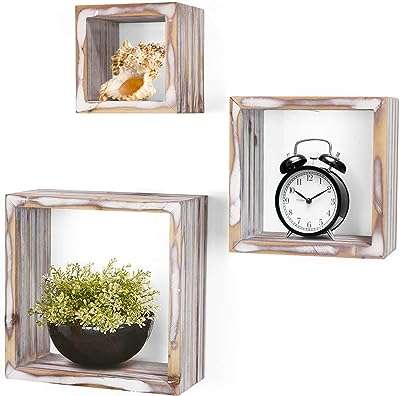 Étagères flottantes greenco de 3 cubes étagères murales faciles à installer pour chambres et salons. Vous cherchez des produits discount sans compromis sur la qualité ? DIAYTAR COTE D'IVOIRE  répond à vos attentes en offrant une large gamme d'articles pour tous les besoins, des appareils électroménagers aux gadgets dernier cri. Explorez notre catalogue en ligne et trouvez tout ce dont vous avez besoin à prix cassés.
