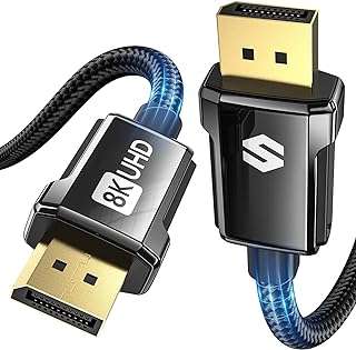 Câble silkland 8k displayport 1.4 3 m @ 60 hz 4k. DIAYTAR COTE D'IVOIRE  - La boutique en ligne qui rend le shopping abordable! Découvrez notre sélection de produits discount, comprenant des équipements informatiques, des appareils électroménagers, des vêtements tendance et bien plus encore, tous à des prix défiant toute concurrence.