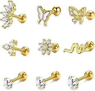 14g boucles d'oreilles rock pour sourcils anneaux de perçage en acier. DIAYTAR COTE D'IVOIRE  est votre allié pour des achats discount de qualité. Explorez notre boutique en ligne et découvrez notre gamme complète de produits pour la maison, l'électroménager, l'informatique, la mode et les gadgets, le tout à des prix avantageux qui ne sacrifient pas la qualité.