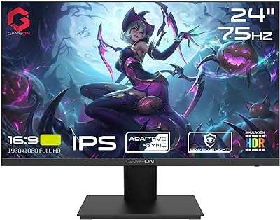 Moniteur de jeu plat gameon ips gob24fhd75ips 24" fhd 75 hz. Avec DIAYTAR COTE D'IVOIRE, profitez de tarifs attractifs sur une large gamme de produits discount. Équipez votre maison avec des appareils électroménagers de qualité, restez à la pointe de la mode grâce à notre sélection de vêtements abordables et découvrez les dernières innovations technologiques à prix réduits.