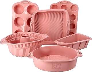 Ensemble de 6 ustensiles de cuisson en silicone royalford rf10473 rose. DIAYTAR COTE D'IVOIRE  : la référence en matière d'achats discount en ligne ! Découvrez notre large sélection de produits à des prix imbattables, de la maison à l'électroménager, en passant par l'informatique et la mode. Grâce à nos offres exclusives, faites-vous plaisir sans vous ruiner et profitez d'une qualité inégalée !
