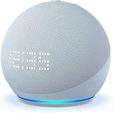 Nouveau haut parleur intelligent echo dot (5e génération version 2022) avec horloge et alexa. DIAYTAR COTE D'IVOIRE  - votre destination pour des produits de qualité à prix réduits. Parcourez notre boutique en ligne pour trouver des offres exceptionnelles sur des articles de maison, d'électroménager, de mode et de gadgets, et économisez tout en enchérissant votre style de vie.