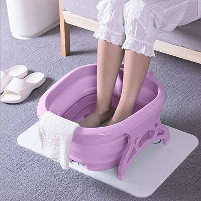Toshonex baignoire de pieds pliante pour spa lavabo de voyage pliable portable avec rouleaux. Plongez dans l'univers économique de DIAYTAR COTE D'IVOIRE, votre boutique en ligne incontournable pour les bonnes affaires. Parcourez notre sélection abondante de produits discount allant de la maison à l'électroménager, en passant par l'informatique et la mode. Économisez dès maintenant sur tous vos achats chez DIAYTAR COTE D'IVOIRE !