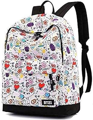 Corée toile dessin animé sac à dos d'école bookbag mode. DIAYTAR COTE D'IVOIRE  est votre guichet unique pour des produits discount de premier ordre. Parcourez notre catalogue en ligne et découvrez notre sélection soigneusement choisie d'articles pour la maison, l'électroménager, l'informatique et la mode, tous disponibles à des prix abordables. Vous ne trouverez pas de meilleurs deals ailleurs !