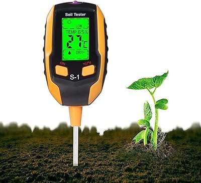 Ph mètre de sol 4 en 1 amélioré avec lumière ph température testeur de thermomètre numérique pour plantes. DIAYTAR COTE D'IVOIRE  est l'adresse incontournable pour tous ceux qui cherchent des produits discount en ligne. Parcourez notre site et trouvez des offres imbattables sur une grande variété de produits, des articles pour la maison aux produits high-tech en passant par les dernières tendances mode et les gadgets les plus recherchés.