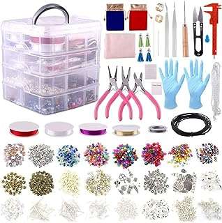 Grapmantra kit de fabrication et de réparation de bijoux avec pinces à bijoux. Bienvenue chez DIAYTAR COTE D'IVOIRE, votre destination en ligne pour des produits discount à prix imbattables ! Que vous ayez besoin d'électroménager, d'articles pour la maison, de gadgets high-tech, de vêtements à la mode ou d'accessoires informatiques, nous avons tout ce qu'il vous faut. Faites des économies tout en profitant de la meilleure qualité grâce à notre large gamme de produits.