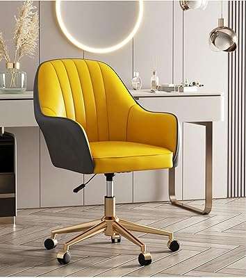 Chaise de bureau à dossier moyen chaise moderne avec base dorée. Découvrez DIAYTAR COTE D'IVOIRE, la référence en ligne pour des achats discount. Trouvez tout ce dont vous avez besoin, des articles de maison aux dernières innovations technologiques, sans vous ruiner. Avec notre sélection variée et nos prix compétitifs, vous êtes sûr de trouver les meilleures affaires.