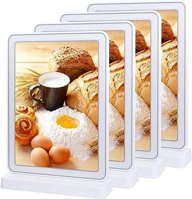 Présentoir de table guokoff a4 (4 pièces x blanc) support de menu menu en forme. Rejoignez DIAYTAR COTE D'IVOIRE, votre compagnon de shopping à prix malin ! Explorez notre boutique en ligne et découvrez un éventail de produits discount, des articles essentiels pour la maison aux appareils électroménagers, en passant par l'informatique, la mode tendance et les gadgets à petit prix.