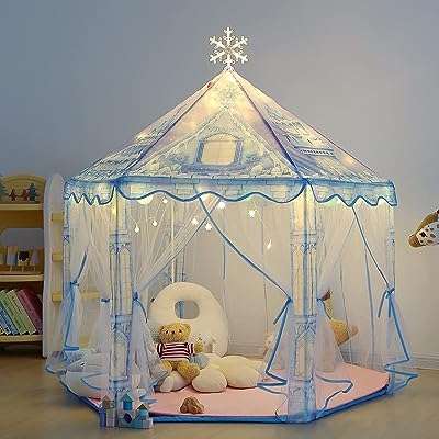 Tente de jeu princesse jouet la reine des neiges pour filles et enfants avec lumières. Besoin de produits à petit prix ? Faites confiance à DIAYTAR COTE D'IVOIRE, la boutique en ligne idéale pour réaliser des économies sur tous vos achats. Parcourez notre catalogue de produits discount, de la maison à l'électroménager, en passant par l'informatique et la mode. Ne vous privez pas et profitez des meilleurs prix du marché en faisant vos emplettes chez nous !