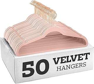 50 cintres en velours de qualité supérieure peu encombrants solides et robustes. DIAYTAR COTE D'IVOIRE  vous offre un large choix de produits discount, allant des appareils électroménagers dernier cri aux vêtements à la mode en passant par les gadgets les plus innovants. Faites vos achats en ligne en toute simplicité et bénéficiez de prix avantageux pour équiper votre maison avec style, sans vous ruiner.