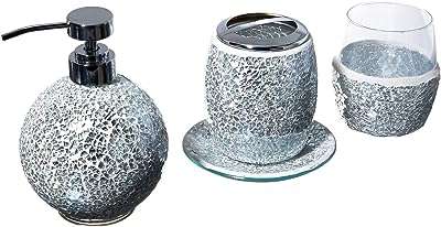 D'accessoires de salle de bain en mosaïque ensemble d'accessoires de salle. DIAYTAR COTE D'IVOIRE, votre destination shopping idéale pour des produits discount de qualité. Explorez notre catalogue en ligne et trouvez tout ce dont vous avez besoin pour votre maison, de l'électroménager à la mode en passant par les gadgets innovants. Grâce à nos prix avantageux, économisez sans compromis sur la satisfaction de vos achats.