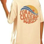 T shirts longs et amples à manches courtes et col rond pour femmes surdimensionnés et décontractés avec lettres. DIAYTAR COTE D'IVOIRE, votre destination shopping discount en ligne. Parcourez notre catalogue étendu et faites votre choix parmi notre vaste gamme de produits pour la maison, l'électroménager, l'informatique et la mode. Profitez de nos prix imbattables et réalisez des économies substantielles dès maintenant.