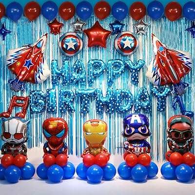 Ensemble de décorations d'anniversaire de super héros cherryeas 65 pièces fournitures de fête sur le thème. DIAYTAR COTE D'IVOIRE, votre destination shopping en ligne pour des promotions exceptionnelles sur des articles d'informatique. Que vous recherchiez un ordinateur portable performant, des accessoires technologiques ou des logiciels, notre boutique discount est là pour vous offrir les meilleurs prix sans compromis sur la qualité. Ne manquez pas nos offres irrésistibles.