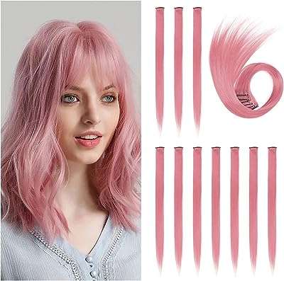 Extensions de cheveux roses ekdon 10 pièces synthétiques raides avec faisceaux légers pour fête. Exprimez votre style sans dépenser une fortune avec DIAYTAR COTE D'IVOIRE . Découvrez notre collection de vêtements tendance à prix discount, des dernières innovations de la mode aux classiques intemporels. Soyez à la mode sans vous ruiner, seulement avec DIAYTAR COTE D'IVOIRE .