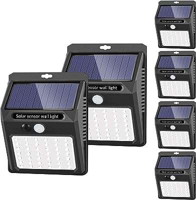Lampes solaires d'extérieur [pack de 6 modes de fonctionnement] lampes de sécurité sezac avec détecteur. À la recherche d'idées cadeaux originales et abordables ? Parcourez notre sélection de gadgets à prix discount sur DIAYTAR COTE D'IVOIRE  et faites plaisir à vos proches sans vous ruiner. Des gadgets high-tech aux objets insolites, notre boutique en ligne saura vous surprendre.