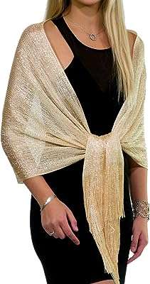 Châles et écharpes de soirée châles pour femmes élégants tenue soirée. DIAYTAR COTE D'IVOIRE  est votre complice pour des achats malins. Explorez notre boutique en ligne et dénichez des affaires incroyables sur une gamme variée de produits, allant de l'informatique à la maison en passant par la mode. Optez pour des produits de qualité à prix discount, sans compromis.
