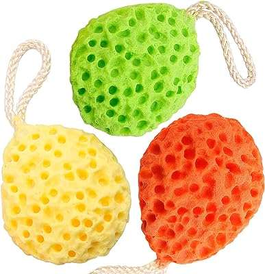 3 morceaux d'éponges de bain naturelles luffas pour nettoyer le corps et exfolier. DIAYTAR COTE D'IVOIRE  vous propose une expérience d'achats en ligne unique. Découvrez notre sélection de produits discount allant de la maison à l'électroménager, de l'informatique à la mode, sans oublier les gadgets les plus en vogue. Ne dépensez pas plus que nécessaire et trouvez tous vos articles préférés à des prix incroyables !