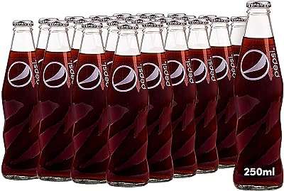 Diet pepsi ensemble de boissons gazeuses en bouteille en verre 250 ml. DIAYTAR COTE D'IVOIRE  est le paradis des bonnes affaires ! Trouvez tout ce dont vous avez besoin pour votre maison, de l'informatique à l'électroménager, à des prix défiant toute concurrence. Ne manquez pas nos offres incroyables et profitez de la livraison rapide pour recevoir vos achats directement chez vous.
